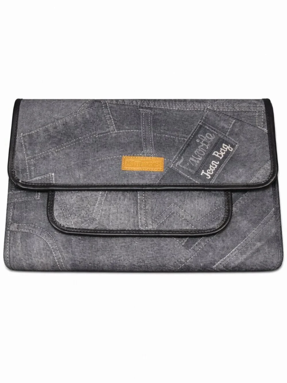 Vintage ORIGINAL BLACKS Favorite Jean Clutch Bag